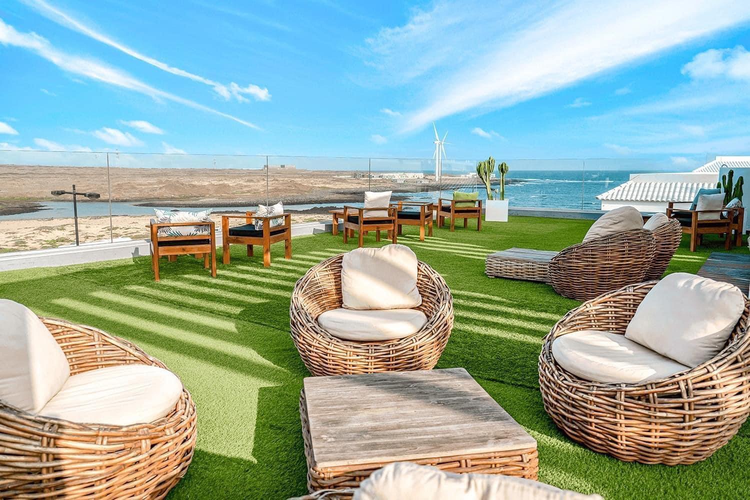 Corralejo Bristol Terrace Apartment Con Giardino Privato Esterno Dış mekan fotoğraf