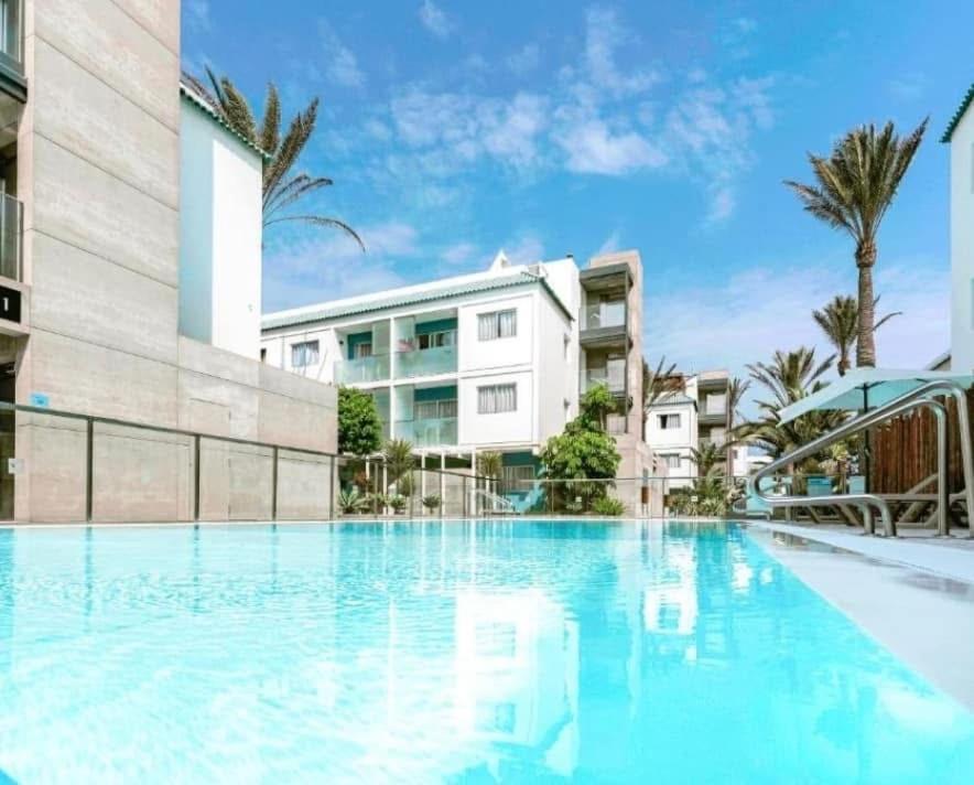 Corralejo Bristol Terrace Apartment Con Giardino Privato Esterno Dış mekan fotoğraf